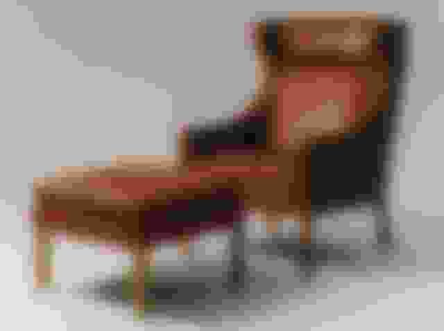 オットマン・スツール Borge Mogensen/2202 FOOTSTOOL/FREDERICIA Mogensen 2202 Ottoman - Fredericia Furniture